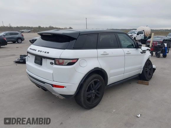2013 Land Rover Range Rover Evoque Dynamic Premium z VIN SALVT2BG3DH741262, wystawiony jako IAAI lot #41059302 z przebiegiem Nie podano mil oraz . Historia ofert i sprzedaży dostępna na DreamBid. Obrazek 4.