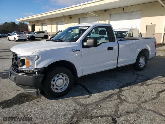 2019 Ford F-150 XL with VIN 1FTMF1CB1KKE30310, listed as a Copart auction lot 83669334 with 32,120 mi miles and Salvage Title. Bid and sale history available at carsss.com. Image 1.