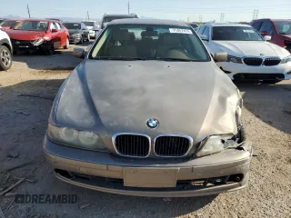 2003 BMW 5 Series 525iA with VIN WBADT43453G034099, listed as a Copart auction lot 71457414 with 0 mi miles and Salvage Title. Bid and sale history available at carsss.com. Image 5.