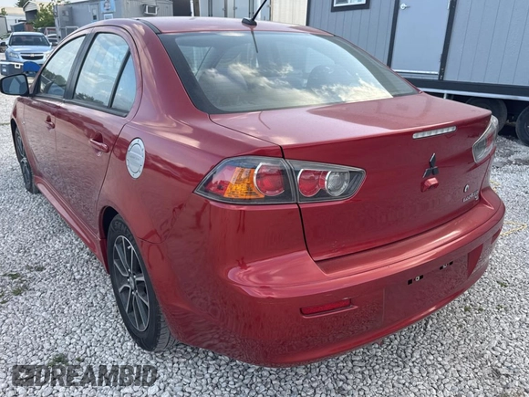 2016 Mitsubishi Lancer SE with VIN JA32V2FW5GU013006, listed as a Copart auction lot 55860815 with 122,815 mi miles and Clean Title. Bid and sale history available at carsss.com. Image 3.
