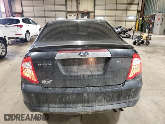 2012 Ford Fusion SEL with VIN 3FAHP0JA4CR363160, listed as a Copart auction lot 47241235 with 161,046 mi miles and Salvage Title. Bid and sale history available at carsss.com. Image 6.