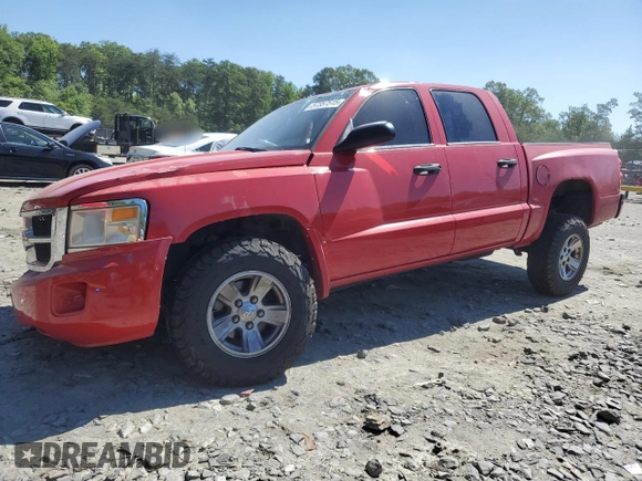 2008 Dodge Dakota SLT with VIN 1D7HE48K88S527114, listed as a Copart auction lot 57357515 with 267,390 mi miles and Salvage title. Bid and sale history available at DreamBid. Image 1.
