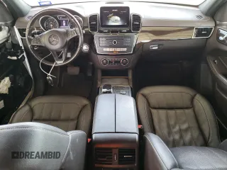 2017 Mercedes-Benz GLS 450 with VIN 4JGDF6EEXHA868385, listed as a Copart auction lot 63715634 with 64,788 mi miles and Salvage Title. Bid and sale history available at DreamBid. Image 8.