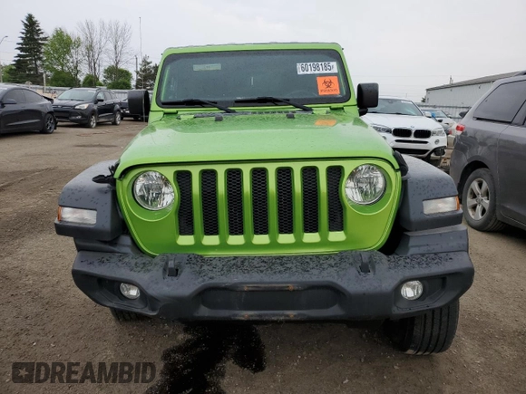 2018 Jeep Wrangler Sport с VIN 1C4GJXAG0JW279934, выставлен на аукционе Copart как лот 60198185 с пробегом 96 481 миль миль и Чистый • Clean title. История ставок и продаж доступна на DreamBid. Изображение 5.