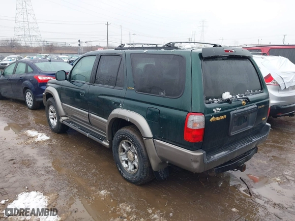 2000 Toyota 4Runner Limited with VIN JT3HN87R6Y0265299, listed as a IAAI auction lot 41569862 with 216,917 mi miles. Bid and sale history available at carsss.com. Image 3.