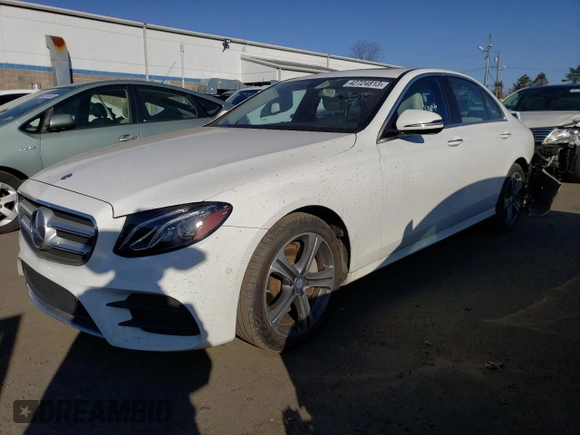 2017 Mercedes-Benz E-Class E 300 Luxury with VIN WDDZF4KB9HA148204, listed as a Copart auction lot 42724813 with 22,457 mi miles. Bid and sale history available at carsss.com. Image 1.