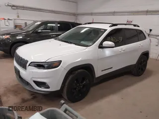 2019 Jeep Cherokee Latitude Plus with VIN 1C4PJMLB5KD453770, listed as a IAAI auction lot 41465257 with 116,037 mi miles and . Bid and sale history available at DreamBid. Image 2.