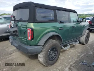 2022 Ford Bronco with VIN 1FMEE5DPXNLB41526, listed as a Copart auction lot 54024184 with 32,759 mi miles and Salvage Title. Bid and sale history available at DreamBid. Image 3.