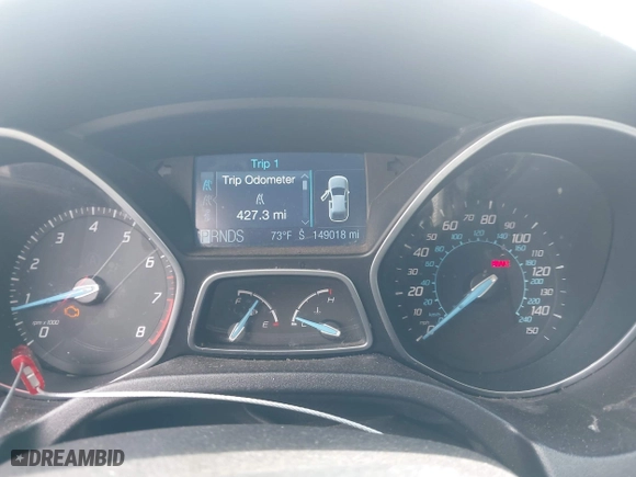 2012 Ford Focus SE with VIN 1FAHP3K24CL379060, listed as a IAAI auction lot 41955080 with 149,018 mi miles. Bid and sale history available at carsss.com. Image 7.