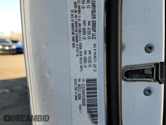 2012 Dodge Charger Police with VIN 2C3CDXAG7CH305585, listed as a Copart auction lot 39346493 with 99,917 mi miles and Salvage Title. Bid and sale history available at carsss.com. Image 13.