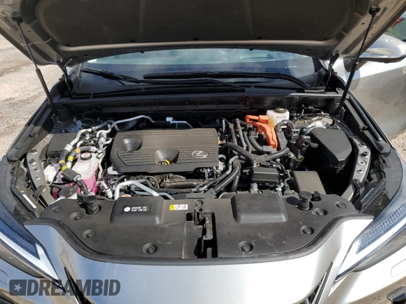 2022 Lexus NX with VIN JTJHKCFZ9N2004738, listed as a Copart auction lot 64939214 with 18,489 mi miles and Salvage Title. Bid and sale history available at carsss.com. Image 12.