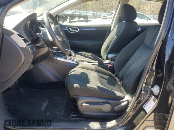2017 Nissan Sentra SV with VIN 3N1AB7AP5HY281381, listed as a Copart auction lot 50123475 with 71,324 mi miles and Salvage Title. Bid and sale history available at carsss.com. Image 7.