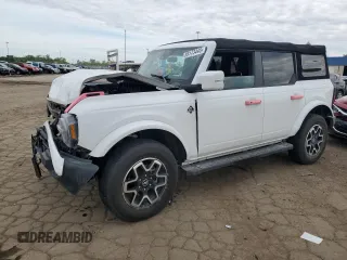 2022 Ford Bronco с VIN 1FMDE5DH5NLA94216, выставлен на аукционе Copart как лот 59173445 с пробегом 27 626 миль миль и На запчасти • Non repairable. История ставок и продаж доступна на DreamBid. Изображение 1.