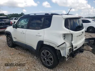 2016 Jeep Renegade Limited with VIN ZACCJBDT9GPD03910, listed as a Copart auction lot 59507745 with 100,971 mi miles and Salvage title. Bid and sale history available at DreamBid. Image 2.