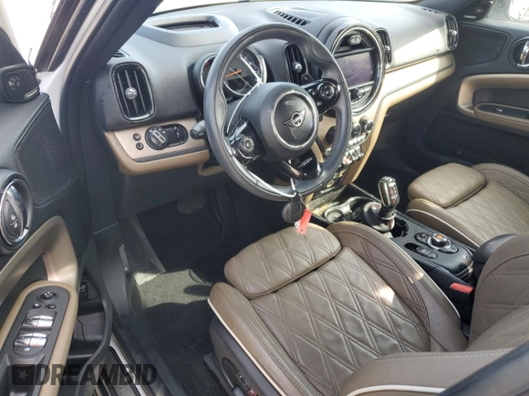 2020 MINI Countryman Cooper S with VIN WMZYW7C07L3L63131, listed as a Copart auction lot 73876194 with 0 mi miles and Non Repairable. Bid and sale history available at carsss.com. Image 8.