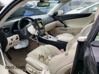 2010 Lexus IS 350 C с VIN JTHFE2C28A2502683, выставлен на аукционе Copart как лот 80635084 с пробегом Не указан миль и На запчасти • Non repairable. История ставок и продаж доступна на DreamBid. Изображение 7.