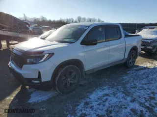 2023 Honda Ridgeline Black Edition with VIN 5FPYK3F83PB010391, listed as a Copart auction lot 46294735 with 17,137 mi miles and Salvage Title. Bid and sale history available at carsss.com. Image 1.