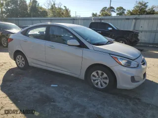 2016 Hyundai Accent SE with VIN KMHCT4AE3GU137051, listed as a Copart auction lot 87105534 with 145,941 mi miles and Salvage Title. Bid and sale history available at carsss.com. Image 4.