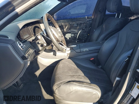 2015 Mercedes-Benz S-Class S 550 with VIN WDDUG8FB8FA085909, listed as a Copart auction lot 80838394 with 62,601 mi miles and Salvage Title. Bid and sale history available at carsss.com. Image 7.