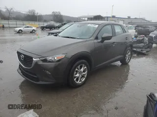 2018 Mazda CX-3 Sport with VIN JM1DKDB7XJ0317380, listed as a Copart auction lot 42642985 with 39,890 mi miles and Salvage Title. Bid and sale history available at carsss.com. Image 1.