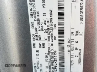 2020 Ford F-150 XL z VIN 1FTEW1CP6LKE15139, wystawiony jako Copart lot #59627395 z przebiegiem 45 010 mil mil oraz Szkoda całkowita • Salvage title. Historia ofert i sprzedaży dostępna na DreamBid. Obrazek 12.