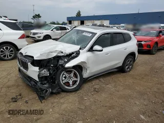 2023 BMW X1 xDrive28i with VIN WBX73EF06P5V98508, listed as a Copart auction lot 59226155 with Not provided miles and Clean title. Bid and sale history available at DreamBid. Image 1.