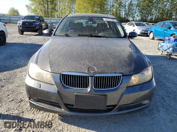 2006 BMW 3 Series 330xi with VIN WBAVD33596KV59012, listed as a Copart auction lot 53572385 with 109,920 mi miles and Clean Title. Bid and sale history available at carsss.com. Image 5.
