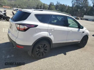 2018 Ford Escape SE with VIN 1FMCU0GD0JUA98141, listed as a Copart auction lot 49855405 with 53,635 mi miles and Salvage Title. Bid and sale history available at carsss.com. Image 3.