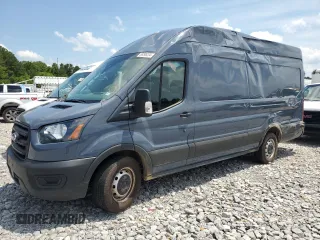 2020 Ford Transit Cargo with VIN 1FTBR3X89LKB04653, listed as a Copart auction lot 56296204 with 94,650 mi miles and Salvage Title. Bid and sale history available at carsss.com. Image 1.