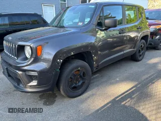 2020 Jeep Renegade Jeepster with VIN ZACNJBAB3LPL47283, listed as a Copart auction lot 57184485 with Not provided miles and Clean title. Bid and sale history available at DreamBid. Image 2.
