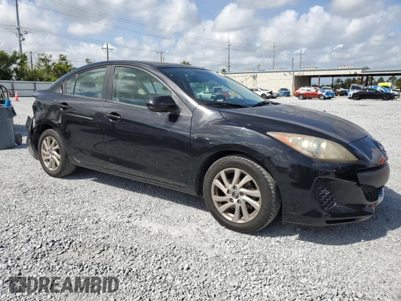2013 Mazda 3 i Grand Touring with VIN JM1BL1W76D1781181, listed as a Copart auction lot 51664425 with 175,052 mi miles and Salvage Title. Bid and sale history available at carsss.com. Image 4.
