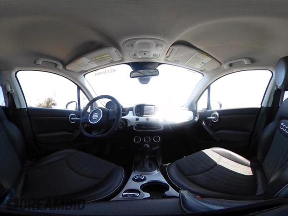 2017 FIAT 500X Lounge with VIN ZFBCFYDB3HP570960, listed as a IAAI auction lot 42326968 with 107,945 mi miles and . Bid and sale history available at DreamBid. Image 19.