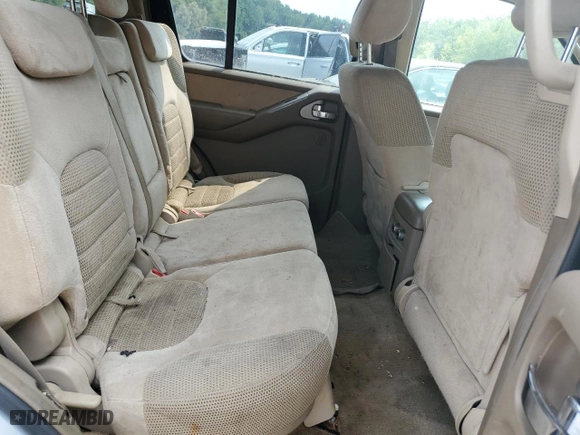 2006 Nissan Pathfinder SE with VIN 5N1AR18W66C654416, listed as a Copart auction lot 66251814 with 120,117 mi miles and Clean Title. Bid and sale history available at carsss.com. Image 11.