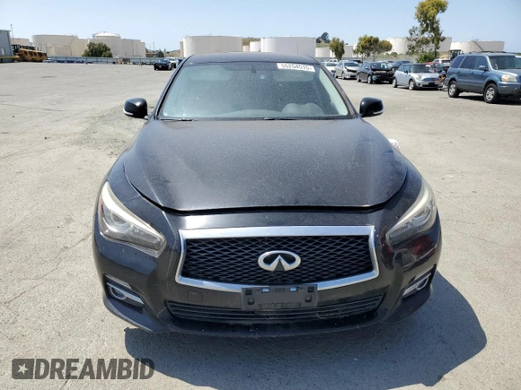 2015 Infiniti Q50 Premium z VIN JN1BV7AR0FM393311, wystawiony jako Copart lot #55254515 z przebiegiem 206 120 mil mil oraz Szkoda całkowita • Salvage title. Historia ofert i sprzedaży dostępna na DreamBid. Obrazek 5.