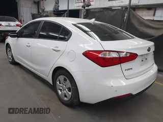 2016 Kia Forte LX with VIN KNAFK4A63G5616512, listed as a IAAI auction lot 41894857 with 44,844 mi miles. Bid and sale history available at carsss.com. Image 3.