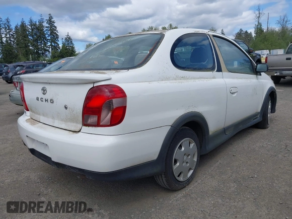 2002 Toyota ECHO with VIN JTDAT123820253353, listed as a IAAI auction lot 42032678 with 63,832 mi miles. Bid and sale history available at carsss.com. Image 4.