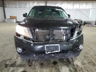 2015 Nissan Pathfinder Platinum z VIN 5N1AR2MM6FC702457, wystawiony jako Copart lot #55302175 z przebiegiem 132 255 mil mil oraz Szkoda całkowita • Salvage title. Historia ofert i sprzedaży dostępna na DreamBid. Obrazek 5.