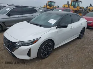 2024 Nissan Sentra SR with VIN 3N1AB8DVXRY378822, listed as a IAAI auction lot 42279641 with 8,042 mi miles and . Bid and sale history available at DreamBid. Image 17.
