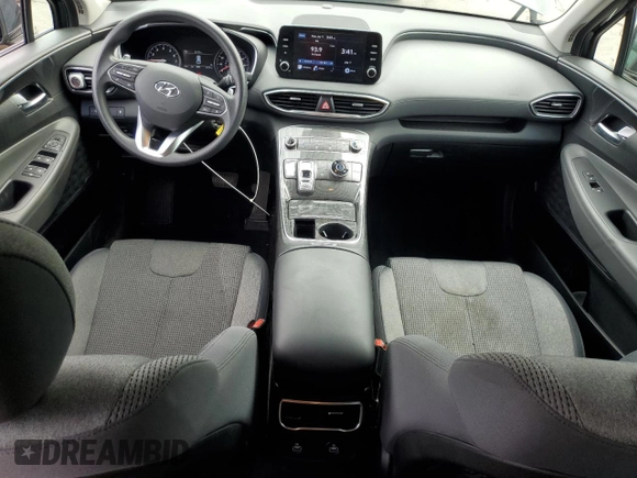 2021 Hyundai Santa Fe SE with VIN 5NMS1DAJ3MH343900, listed as a Copart auction lot 63638775 with 36,431 mi miles and Salvage title. Bid and sale history available at DreamBid. Image 8.