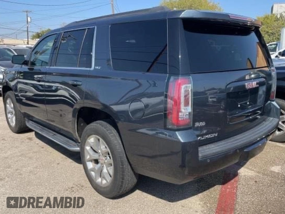 2020 GMC Yukon SLT with VIN 1GKS1BKC0LR181761, listed as a Copart auction lot 89182775 with 55,220 mi miles and Salvage Title. Bid and sale history available at DreamBid. Image 3.