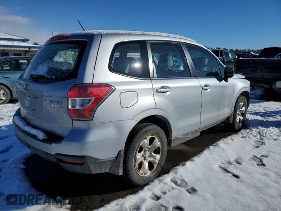 2015 Subaru Forester 2.5i with VIN JF2SJAAC9FG545670, listed as a Copart auction lot 46510805 with 158,866 mi miles and Salvage Title. Bid and sale history available at carsss.com. Image 3.