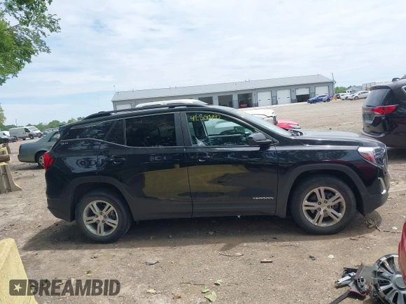 2021 GMC Terrain SLE with VIN 3GKALMEV7ML399980, listed as a IAAI auction lot 42300492 with 41,066 mi miles and . Bid and sale history available at DreamBid. Image 13.
