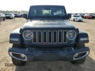 2024 Jeep Wrangler Sahara with VIN 1C4PJXEN1RW118397, listed as a Copart auction lot 56307925 with 7,257 mi miles and Salvage Title. Bid and sale history available at DreamBid. Image 5.