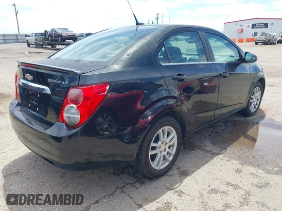 2013 Chevrolet Sonic LT with VIN 1G1JC5SH7D4234042, listed as a IAAI auction lot 42179089 with 132,758 mi miles and . Bid and sale history available at DreamBid. Image 4.
