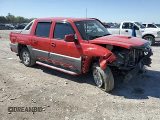 2002 Chevrolet Avalanche with VIN 3GNEK13T92G121899, listed as a Copart auction lot 52312915 with 422,176 mi miles and Salvage Title. Bid and sale history available at carsss.com. Image 4.