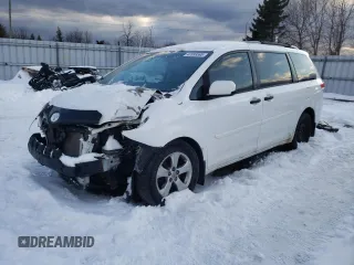 2013 Toyota Sienna L with VIN 5TDZK3DCXDS342128, listed as a Copart auction lot 42398595 with Not provided miles and Salvage title. Bid and sale history available at DreamBid. Image 1.