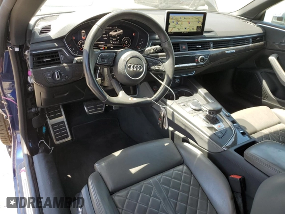 2018 Audi S5 Premium Plus z VIN WAUY4GF51JN006376, wystawiony jako Copart lot #59032295 z przebiegiem 39 633 mil mil oraz Szkoda całkowita • Salvage title. Historia ofert i sprzedaży dostępna na DreamBid. Obrazek 8.