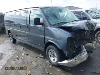 2014 Chevrolet Express Passenger LT with VIN 1GAZG1FG4E1177819, listed as a IAAI auction lot 41422904 with 97,357 mi miles and . Bid and sale history available at DreamBid. Image 1.