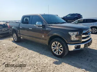 2015 Ford F-150 XLT with VIN 1FTEW1EG1FFC52510, listed as a Copart auction lot 60177375 with 103,179 mi miles and Clean title. Bid and sale history available at DreamBid. Image 4.