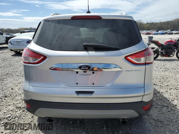 2015 Ford Escape Titanium with VIN 1FMCU0JX6FUA16410, listed as a Copart auction lot 50413715 with 91,701 mi miles and Salvage Title. Bid and sale history available at carsss.com. Image 6.